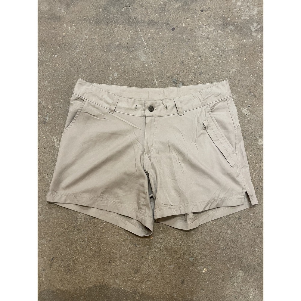 Magellan Outdoors Quick Dry Beach Activewear Hiking Tan Beige Women Shorts Sz M